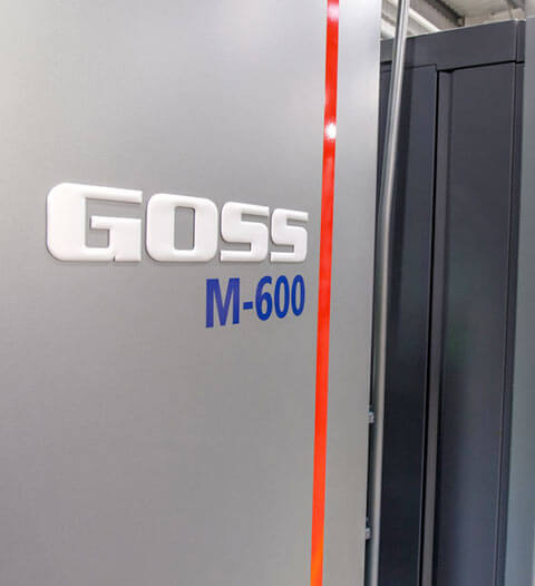 Impression rotative Goss M600